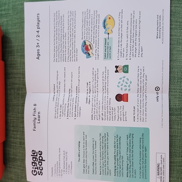 Red Fishing Toy Game Set - Picture 5 of 8